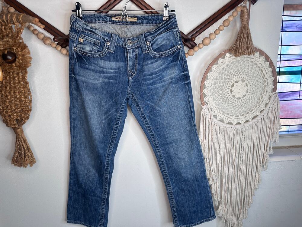 Big Star Low Rise Crop Jeans